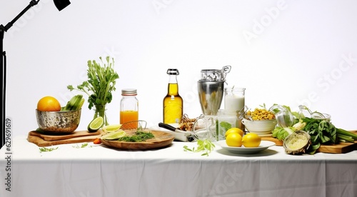 delicious food on the table, food background, healthy food