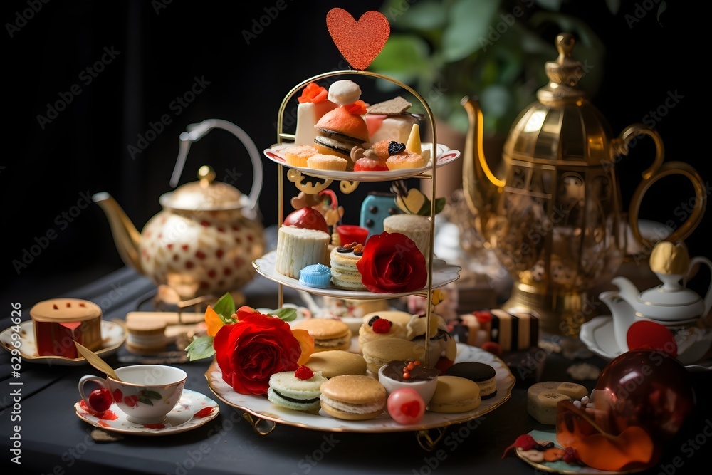 Alice in Wonderland Afternoon Tea Delights