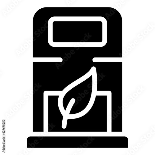Bio diesel vector icon