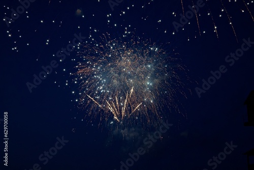 Feuerwerk bei Nacht