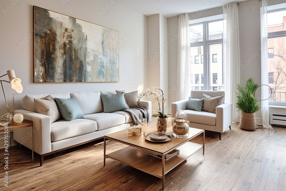 The apartment, located in the historic area of Montreal, is tastefully furnished and beautifully renovated. The apartment, located in the historic area of Montreal, is tastefully furnished and beautifully renovated.