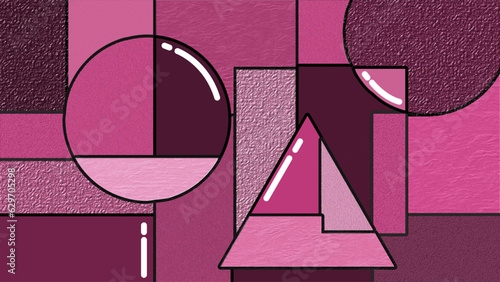Pink bump soft color, Bold Aesthetic, minimalistic, monochromatic, geometry shapes background wallpaper vectorPink bump soft color, Bold Aesthetic, minimalistic, monochromatic, geometry shapes backgro