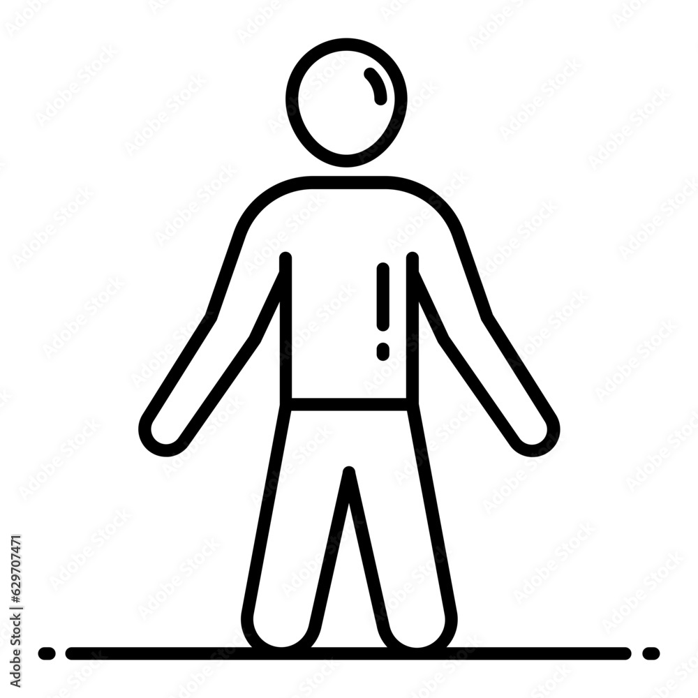 Excercise Line Icon Excercise Line Icon