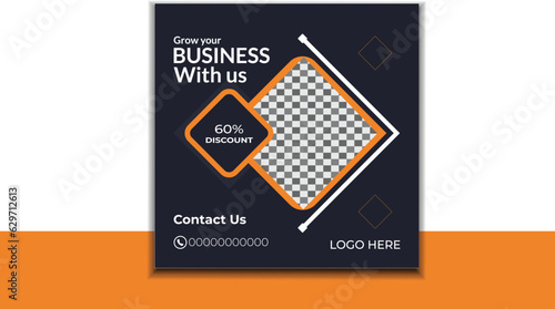 Medical social media post template design set for health, treatment, doctor banner vector