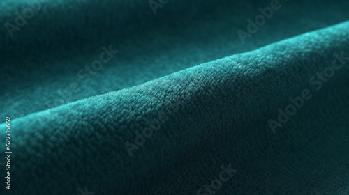 Morceaux de textile de couleur vert. Tissu en laine ou coton. Arrière-plan pour conception et création graphique.