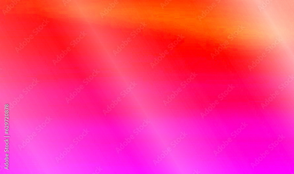Red and pink gradient background. Empty backdrop with copy space. Usable for social media, story, poster, banner,  ppt, ad and various design works