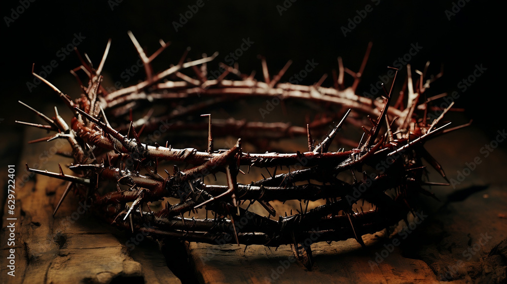 The Symbolic Crown of Thorns, Passion, Death, and Resurrection in Christianity The Symbolic Crown of Thorns, Passion, Death, and Resurrection in Christianity