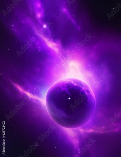 Purple Cosmic PaintiPurple Cosmic Painting Hyper ng Hyper 