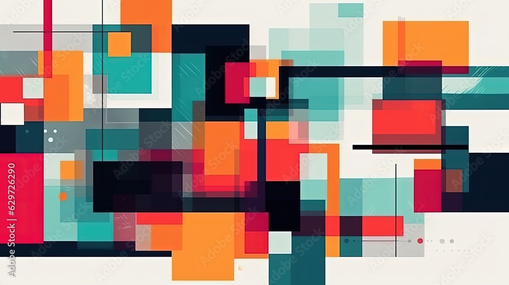 Mesmerizing geometrical pattern. Generative AI Mesmerizing geometrical pattern. Generative AI