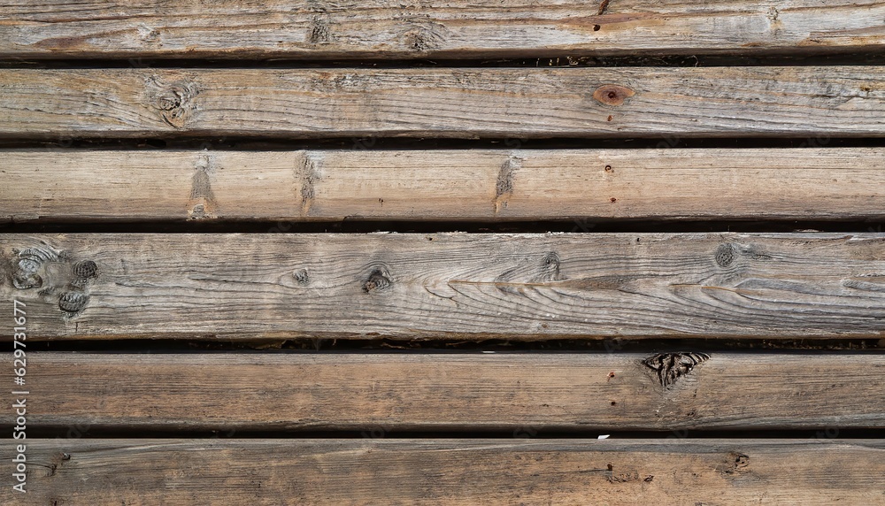 Wood background, Wood top view, aged wood texture, Natural wood texture, Generative AI