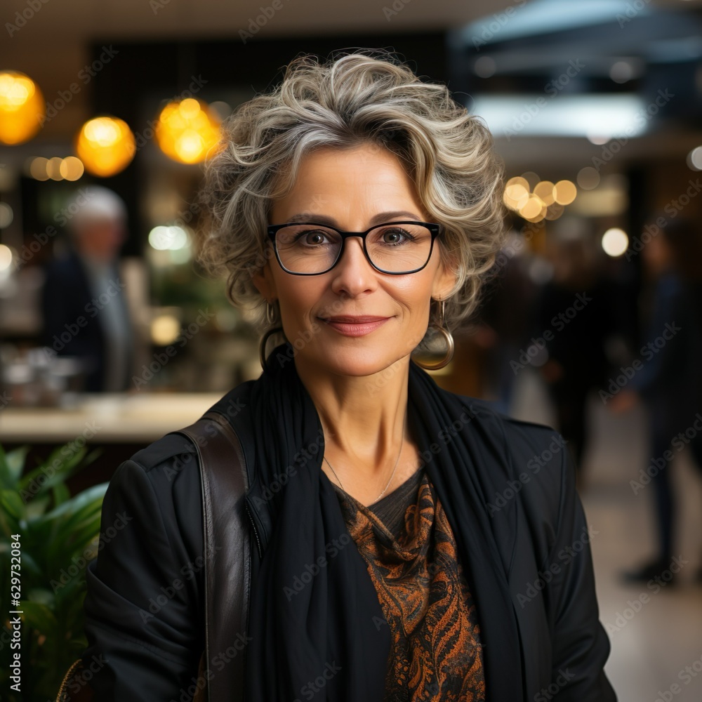A charming older lady with an elegant appearance gray hair and glasses. Elegantly dressed. Graceful Senior Lady: Gray Hair, Glasses, and Timeless Elegance A charming older lady with an elegant appearance gray hair and glasses. Elegantly dressed. Graceful Senior Lady: Gray Hair, Glasses, and Timeless Elegance