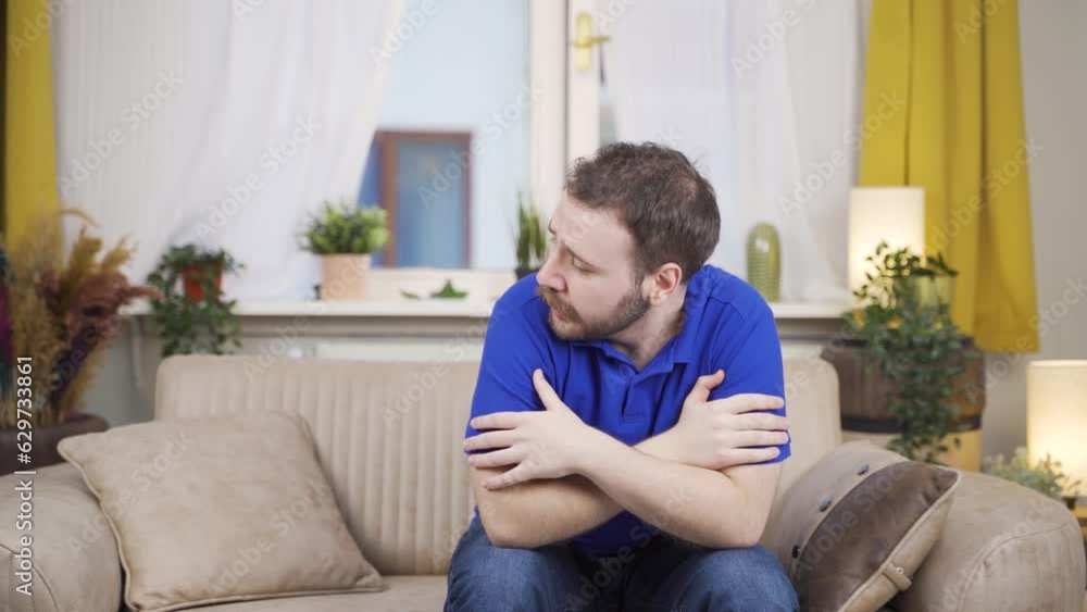 Lonely And Sad Man. Lonely And Sad Man.