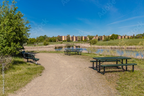 Lakewood Park in the city of Saskatoon, Canada