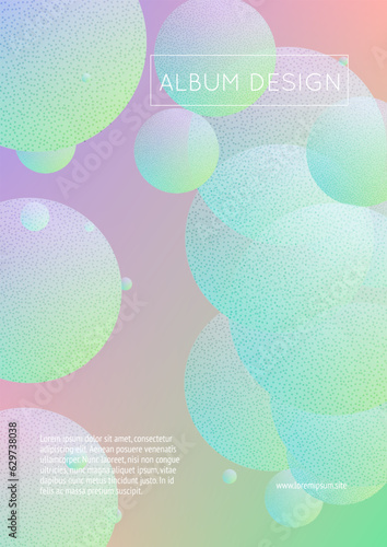 Holographic cover with radial fluid