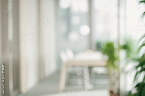 Table Top And Blur Office of the Background