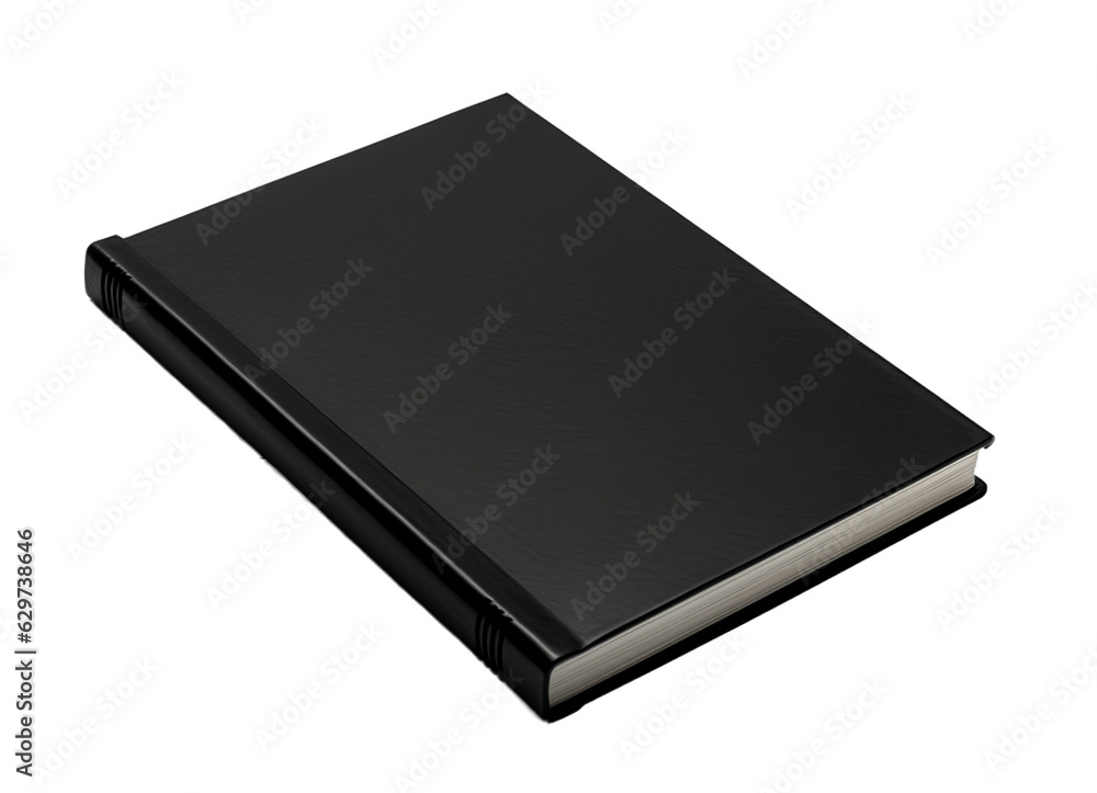 Black notebook, notepad, diary isolated on transparent background. PNG file, cut out Black notebook, notepad, diary isolated on transparent background. PNG file, cut out