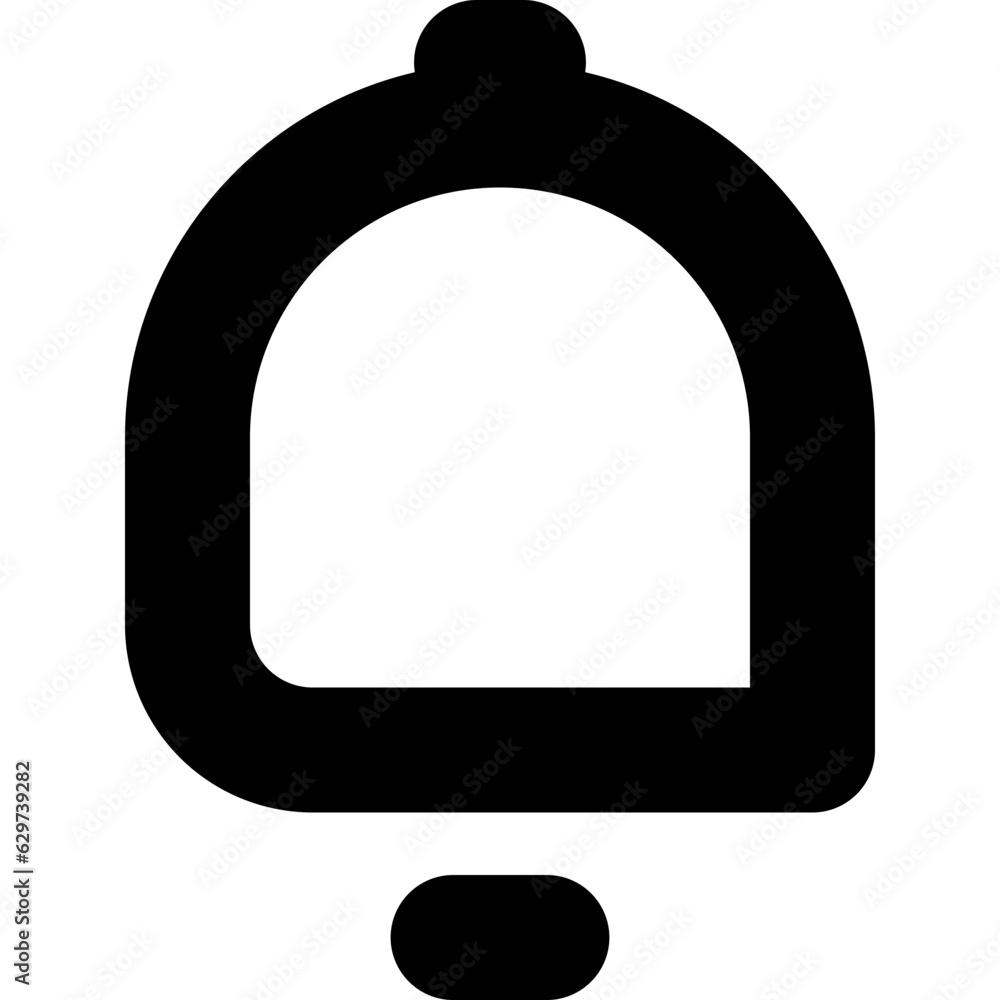 simple and cute notification bell icon, for user interface, app and web. simple and cute notification bell icon, for user interface, app and web.
