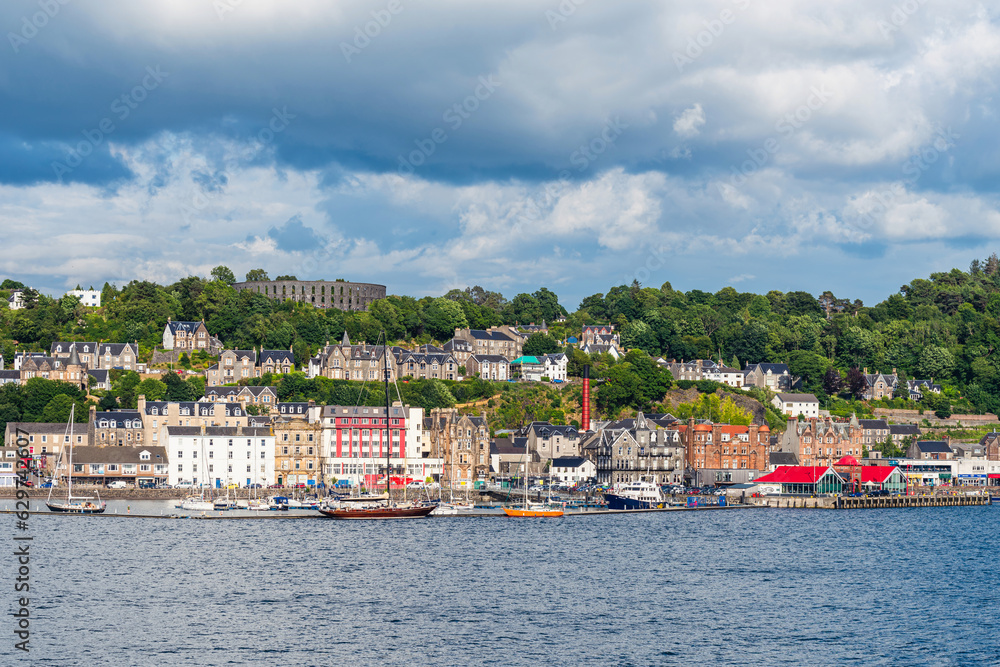 Oban Bay and Seafront, Oban, Argyll and Bute, Scotland, UK