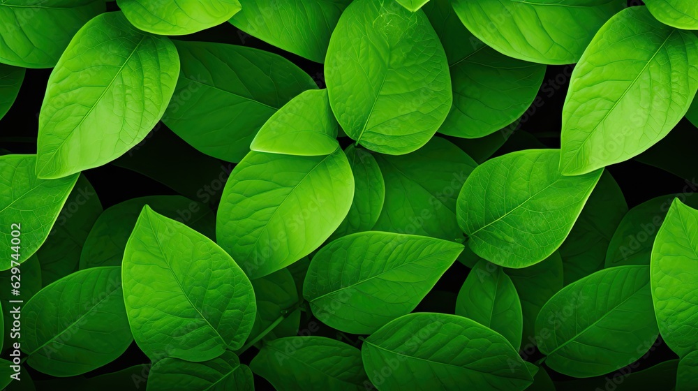 green leaves background green leaves background