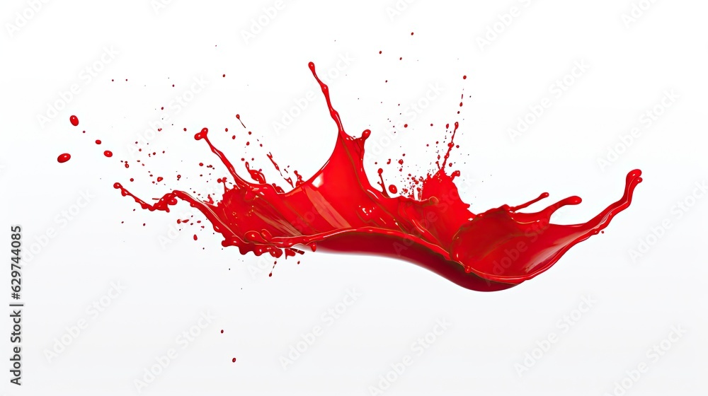 red paint splash isolated red paint splash isolated