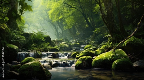 waterfall in the forest