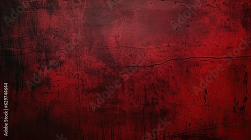 Vintage red overlay effect on a scratched surface black and red © Vitor