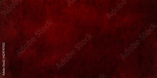 Red wall grunge texture hand painted watercolor horror texture background. red concrete dirty backdrop interior vintage and black watercolor background abstract texture with color splash design.