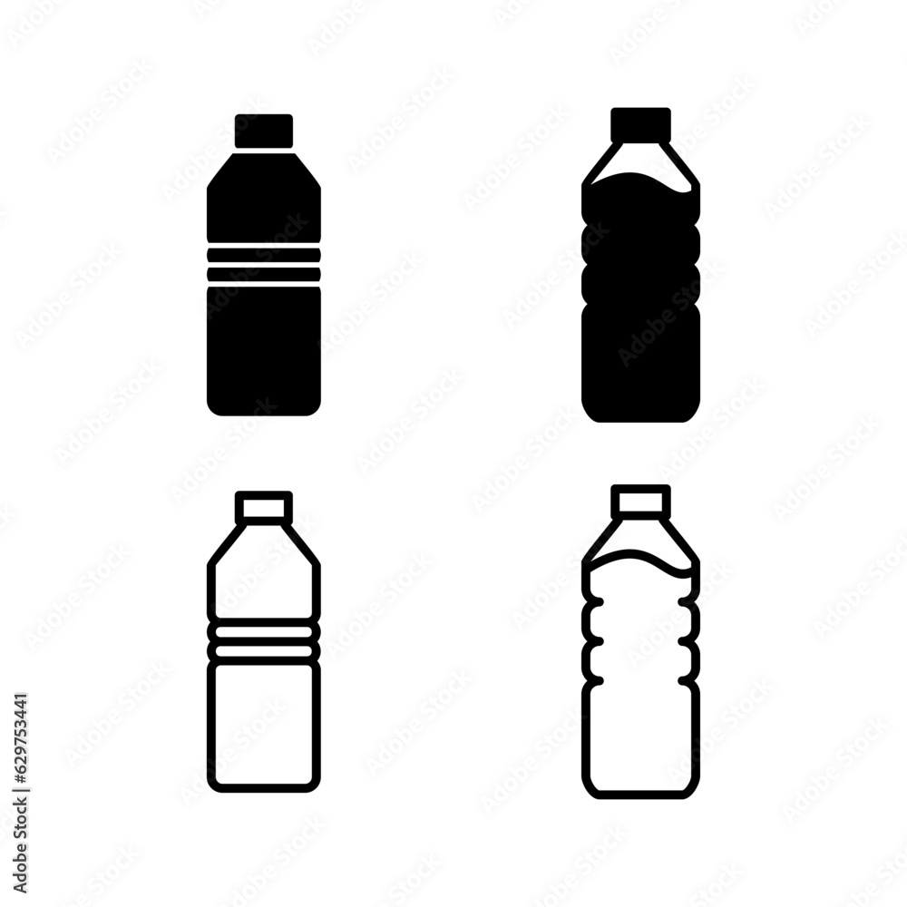 bottle icon vector. bottle icon in trendy flat design bottle icon vector. bottle icon in trendy flat design