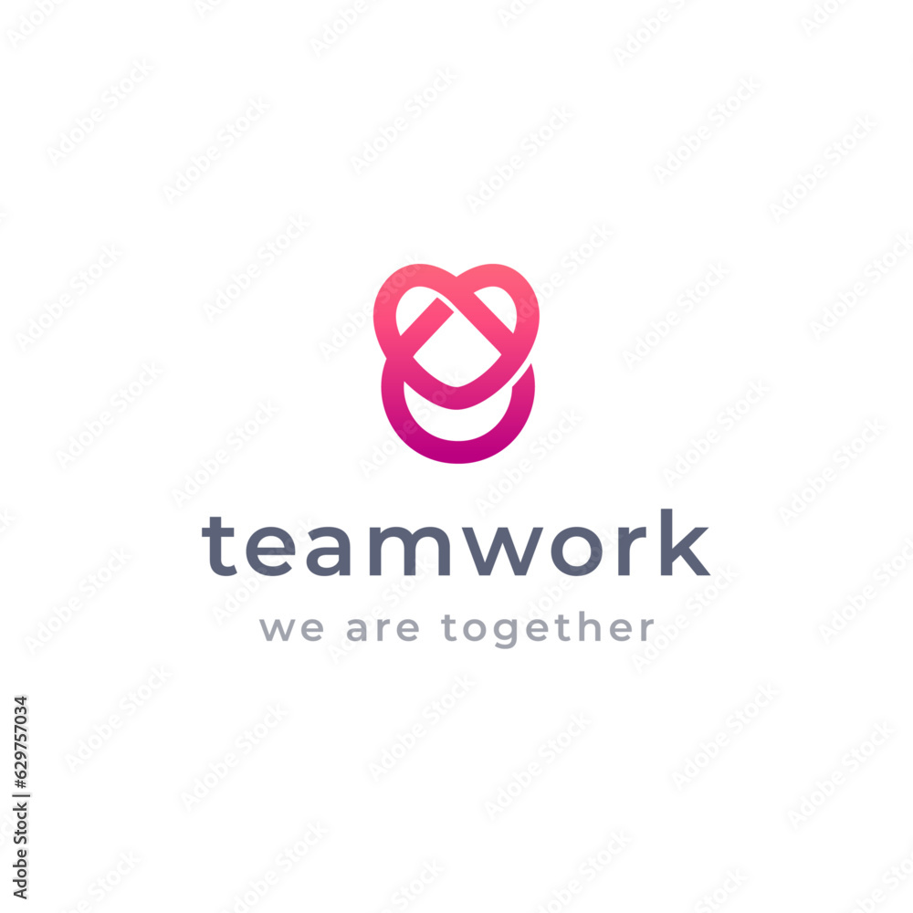 Minimal together love unity diversity logo Minimal together love unity diversity logo