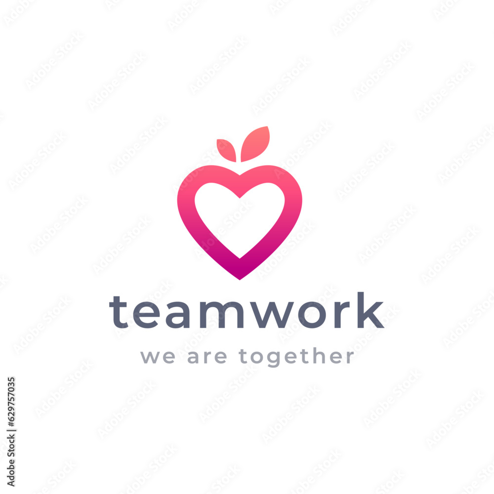 Minimal together love unity diversity logo Minimal together love unity diversity logo