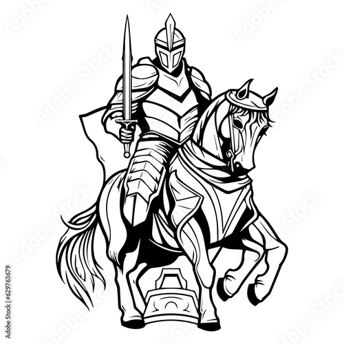 warrior with horse 