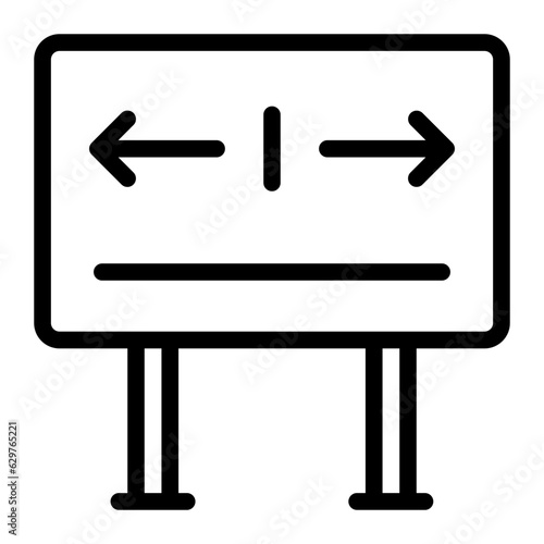 sign line icon