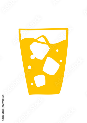 ハイボール　イラスト