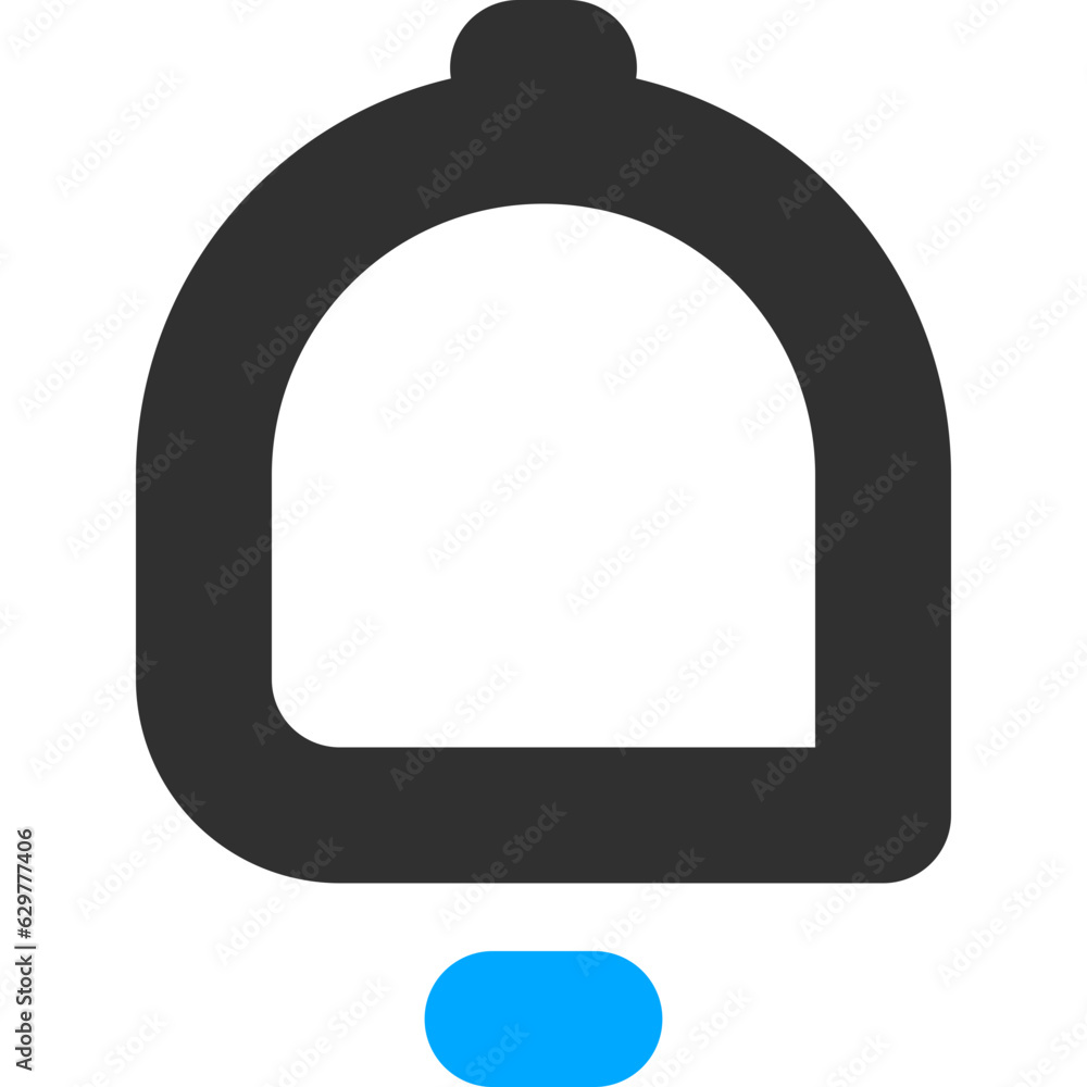 simple and cute notification bell icon, for user interface, app and web. simple and cute notification bell icon, for user interface, app and web.