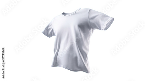 floating blank white t shirt mockup