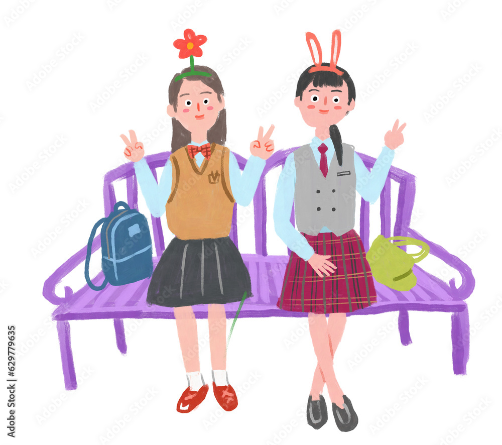 Obraz premium 사람들