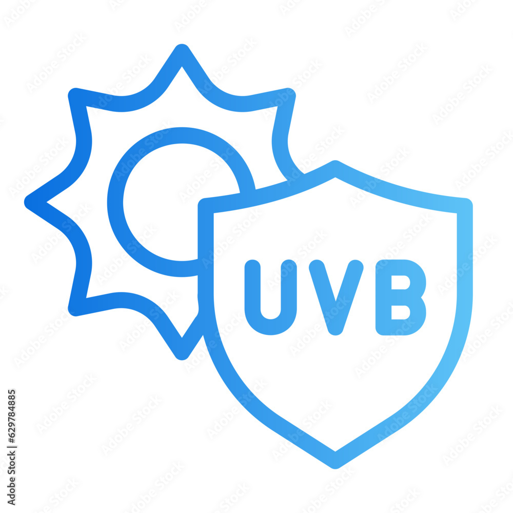 uvb gradient icon