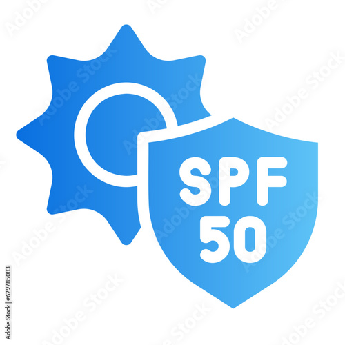 spf 50 gradient icon