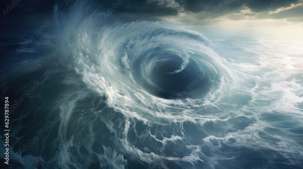 cyclone forming over the ocean generative ai cyclone forming over the ocean generative ai