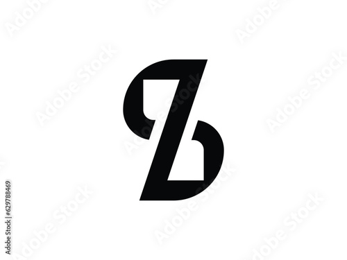 modern letter Z with infinity line logo design