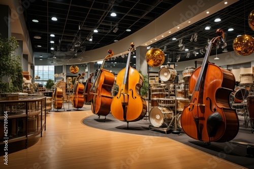 Music Instrument Showroom, Generative AI