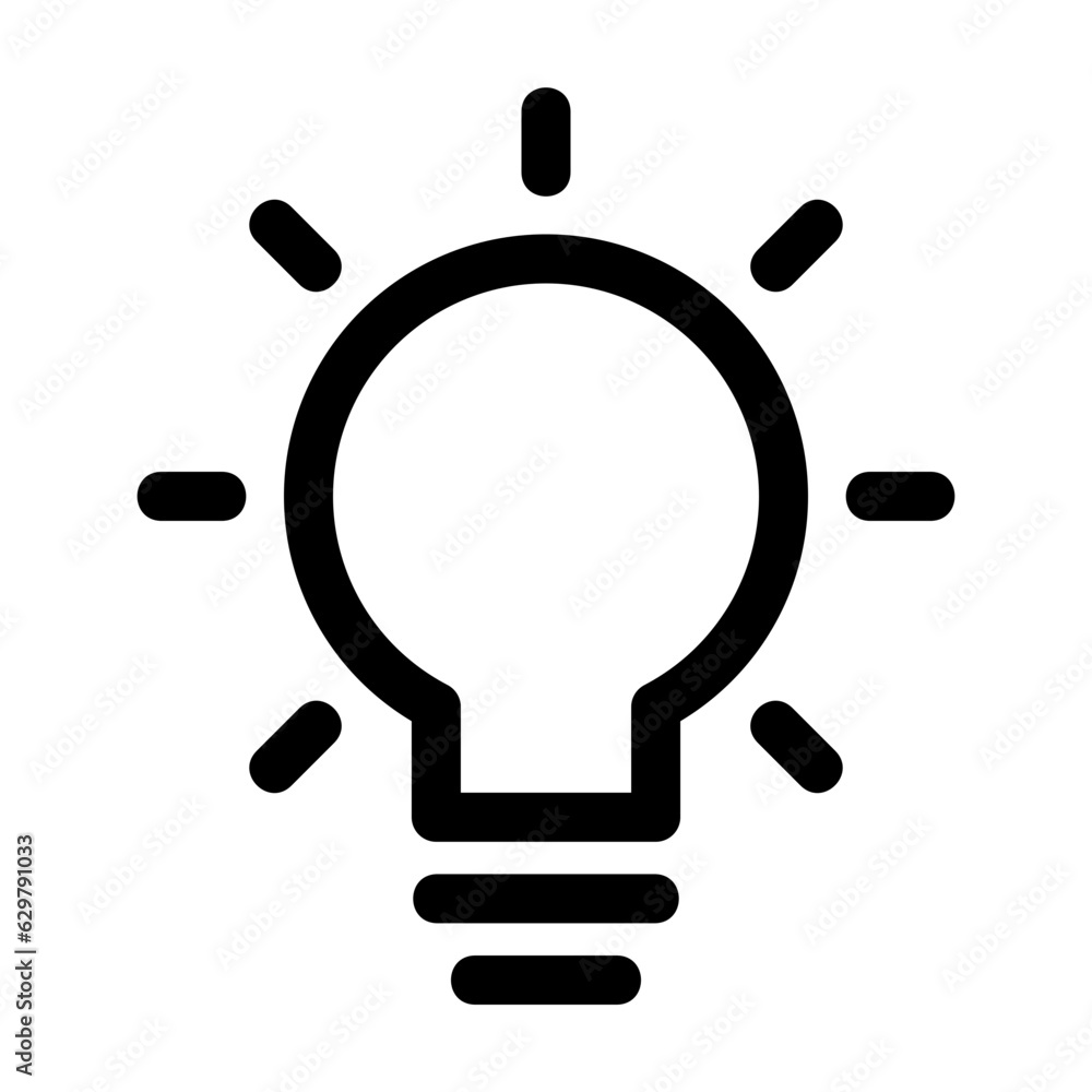 Idea Line Icon Vector Idea Line Icon Vector