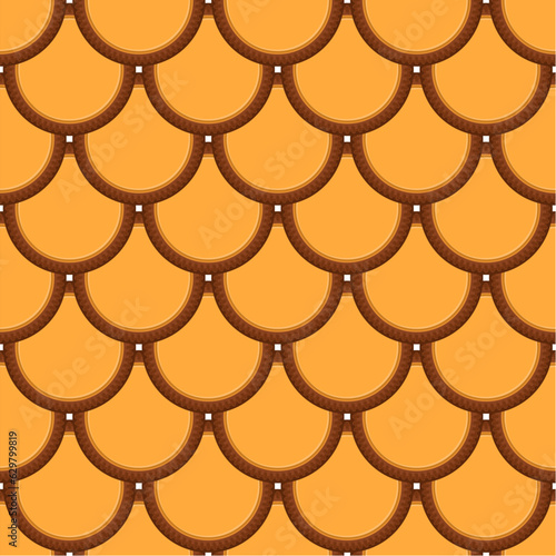 Pattern homemade cookie different taste in pastry biscuit