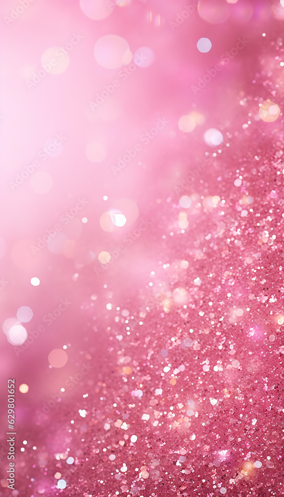 Mesmerizing Pink Glitter Backgrounds to Add Glamour to Your Designs