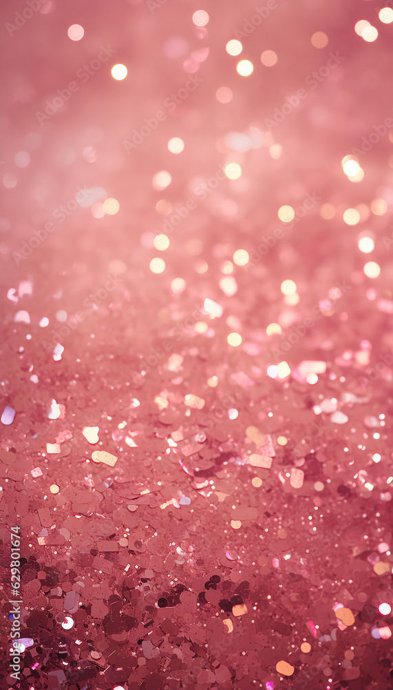 Dazzling Pink Glitter Backgrounds to Add Sparkle to Your Designs