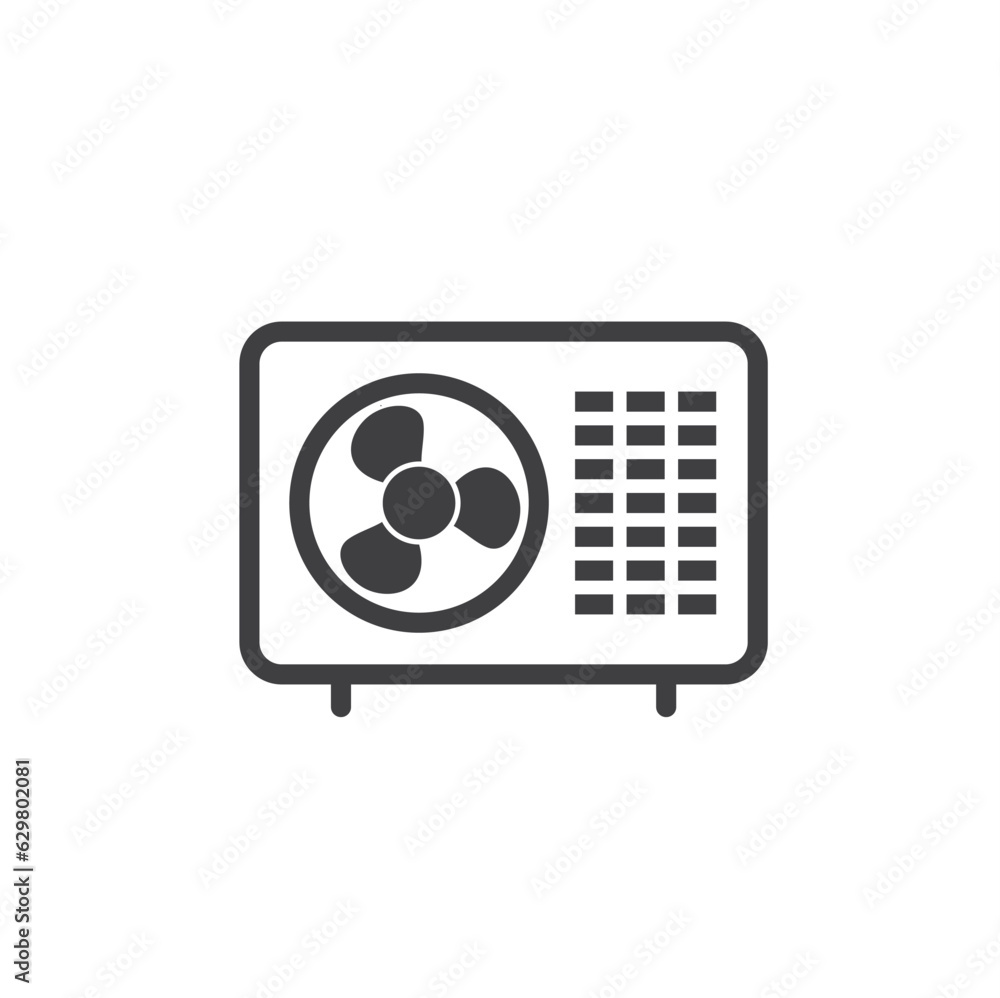 illustration of air conditioning compressor. illustration of air conditioning compressor.