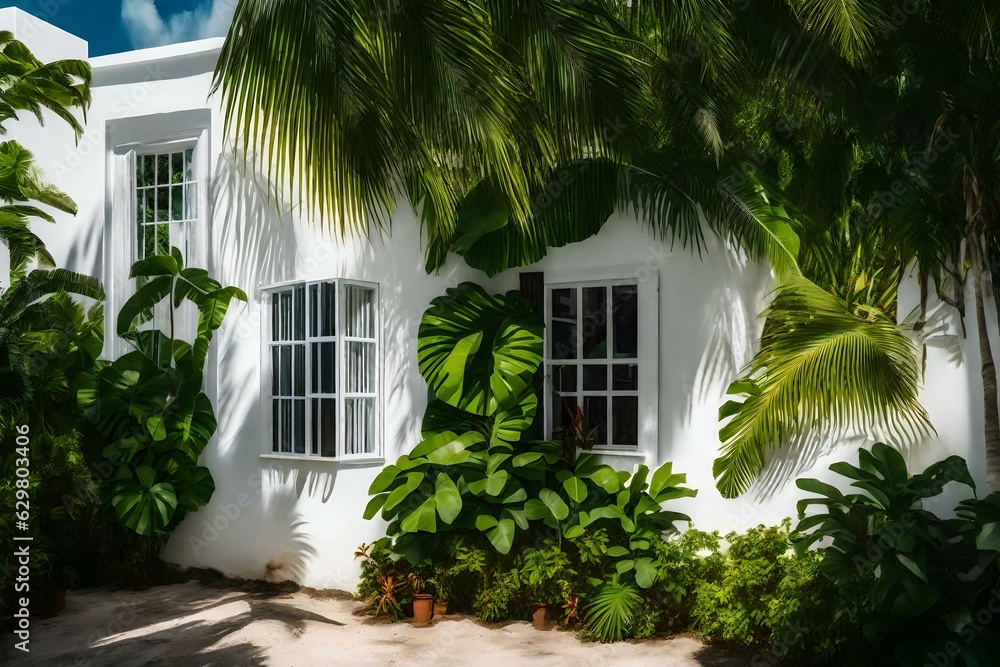 house in the garden