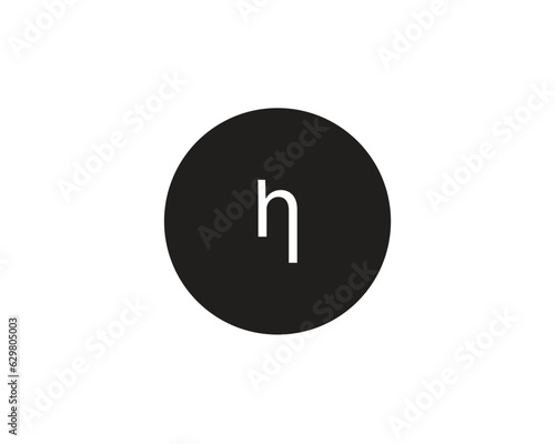 n creative logo design element