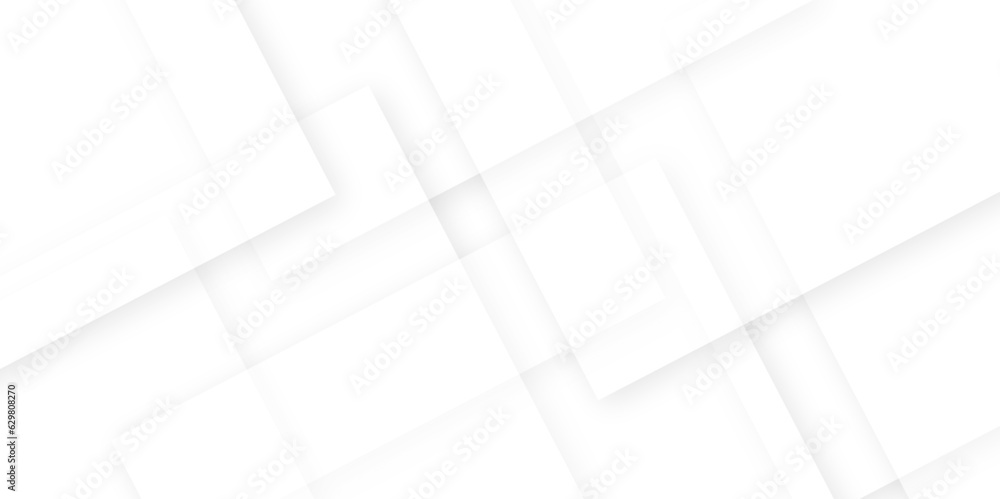 Abstract background with white and gray color technology modern background design . Geometric background with squares in bright light with soft shadows as pattern. Template for branding business . Abstract background with white and gray color technology modern background design . Geometric background with squares in bright light with soft shadows as pattern. Template for branding business .