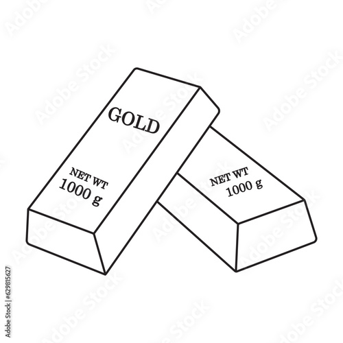 gold bar icon